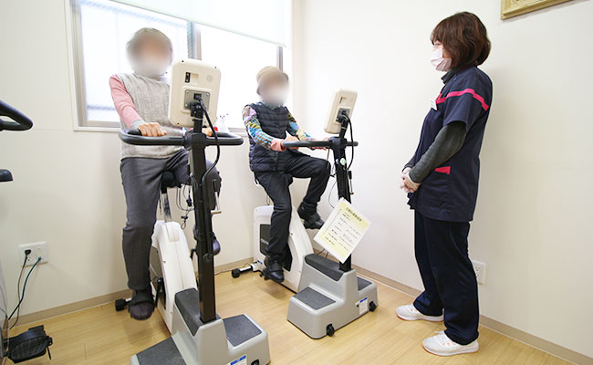 リハビリテーションの様子